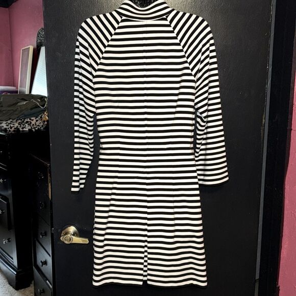 Cabi black and white striped MOD look Byline jacket. Sz small. - Picture 8 of 14